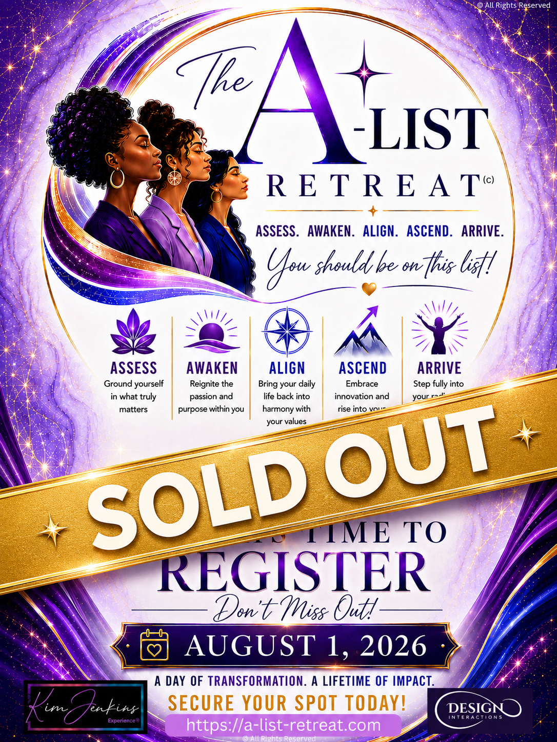 The A-List Retreat — Sold Out, August 1, 2026